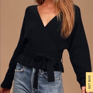 Lulus black sweater
